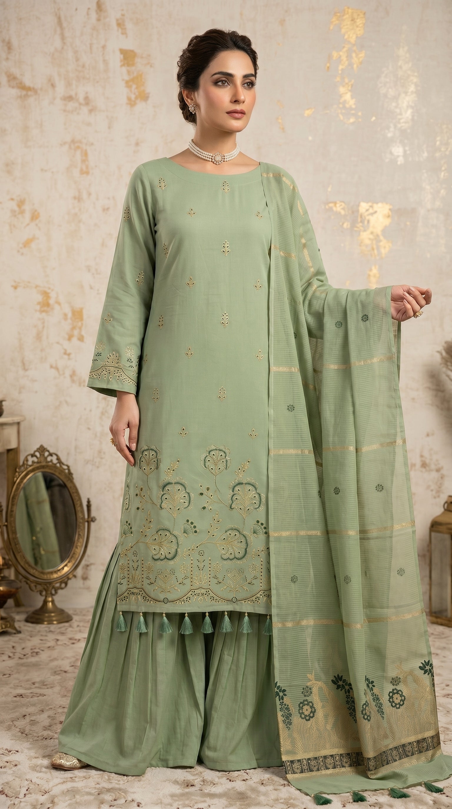 RTS | SHIRT, TROUSER & DUPATTA LAWN | PRINTED