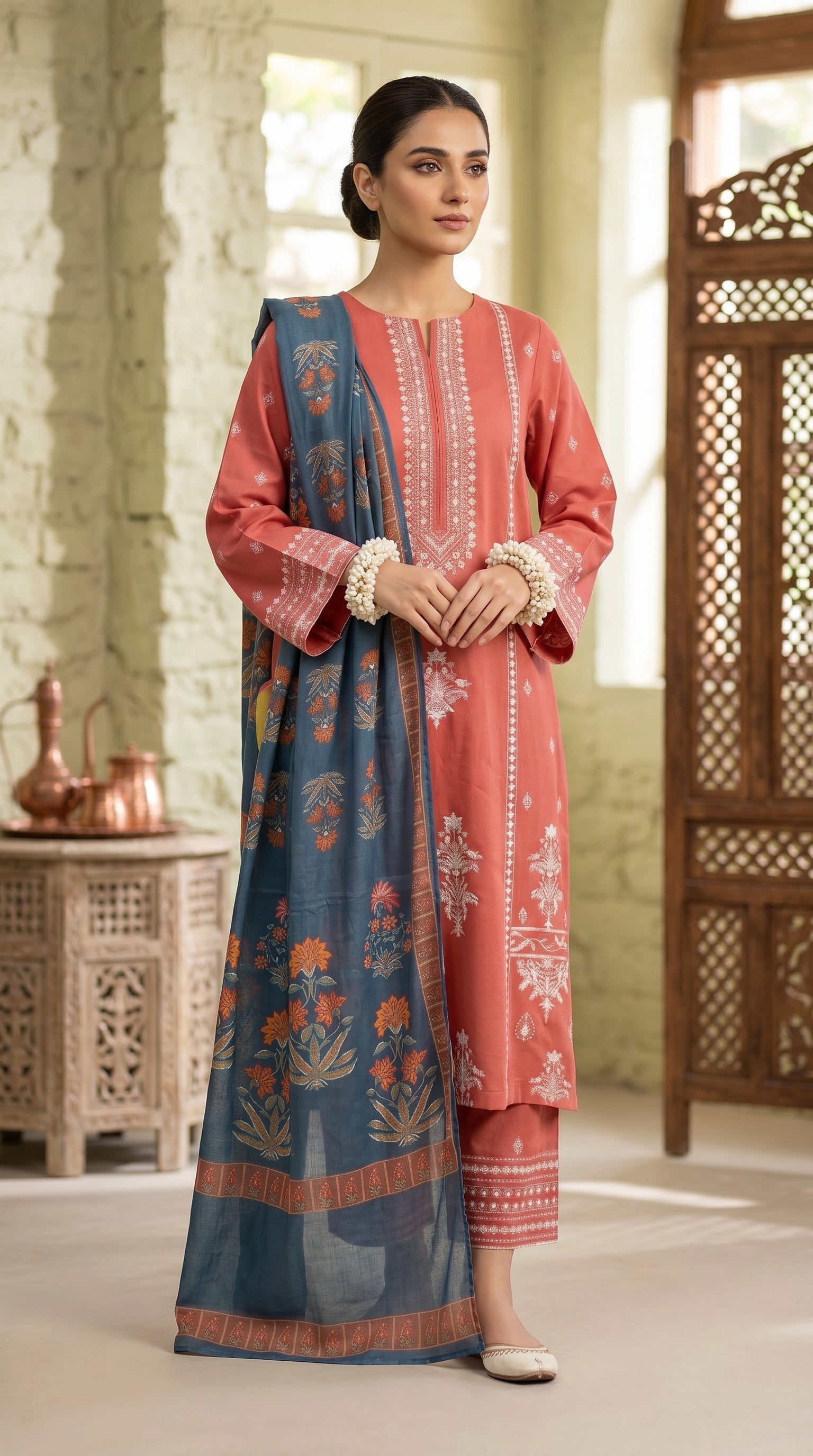 RTS | SHIRT, TROUSER & DUPATTA LAWN | PRINTED
