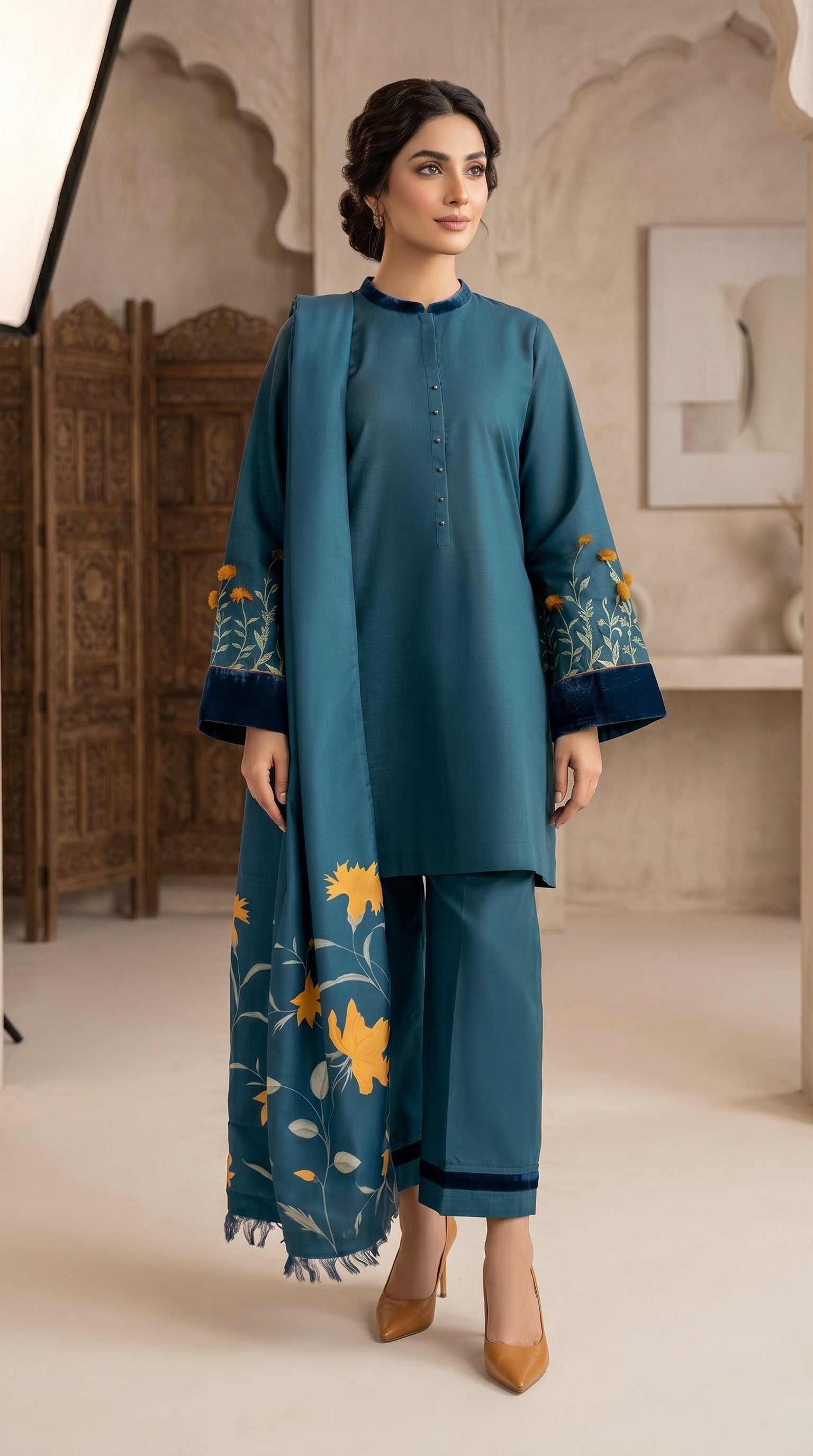 RTS | SHIRT, TROUSER & DUPATTA LAWN | PRINTED